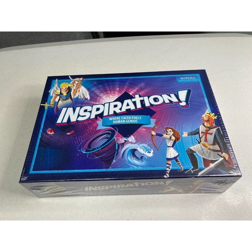 Inspiration Board Game Faith Fuels Human Genius 2019 Sophia Institute Press New